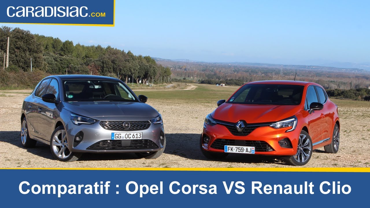 Comparatif : Opel Corsa VS Renaut Clio : les fausses cousines de France