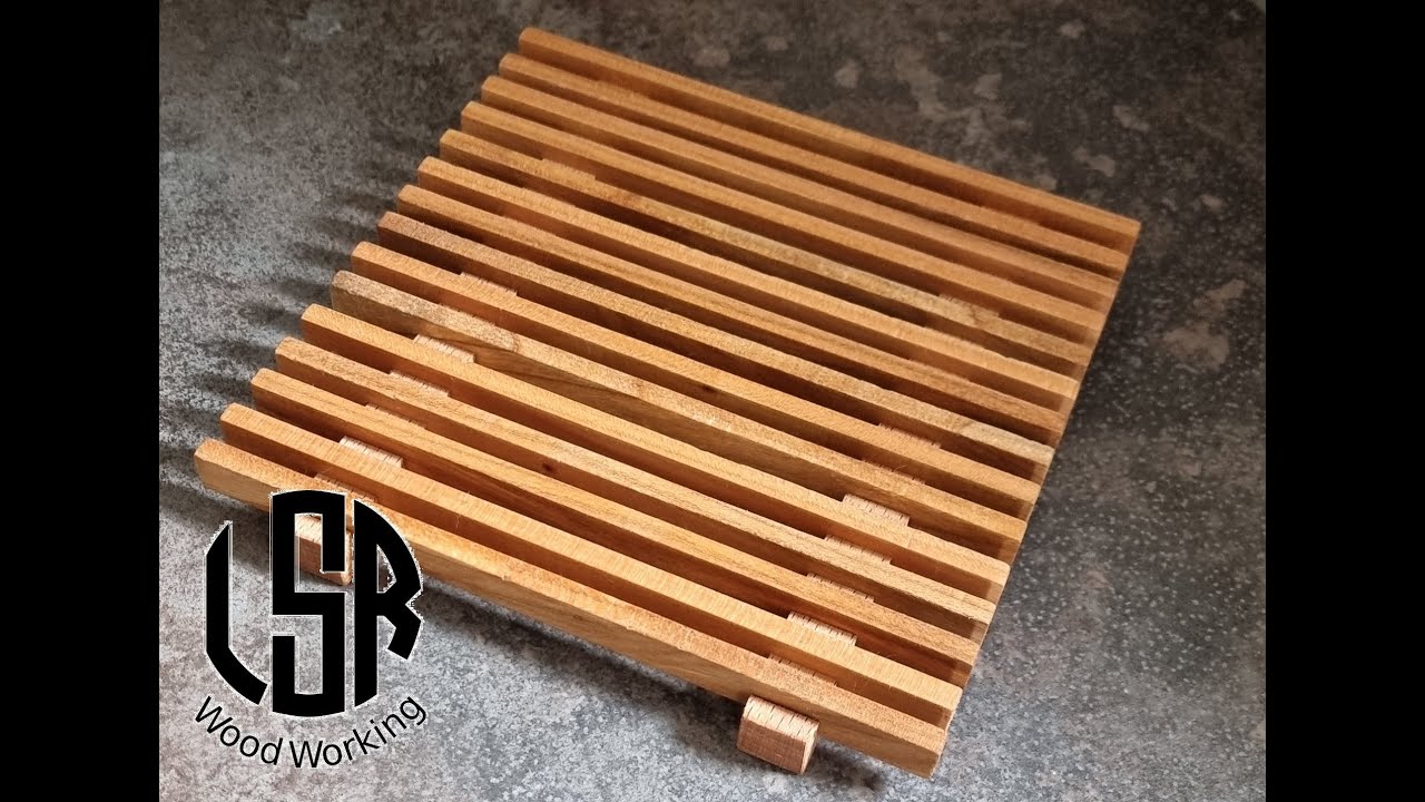 Making a Wooden Trivet using Scrapwood