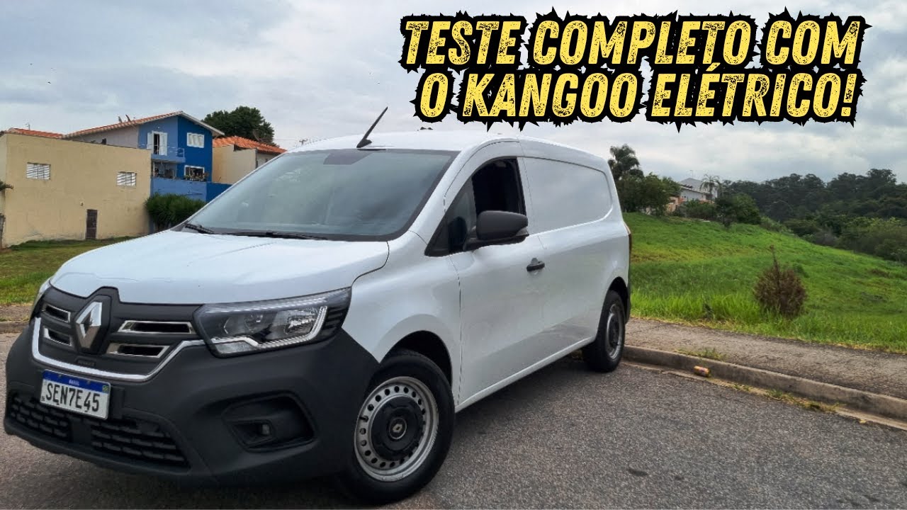 Teste completo com o Kangoo 100% elétrico!