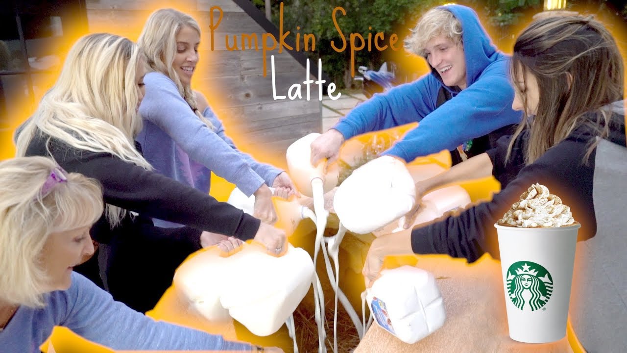 WE MADE THE WORLD’S BIGGEST PUMPKIN SPICE LATTE! **World Record**