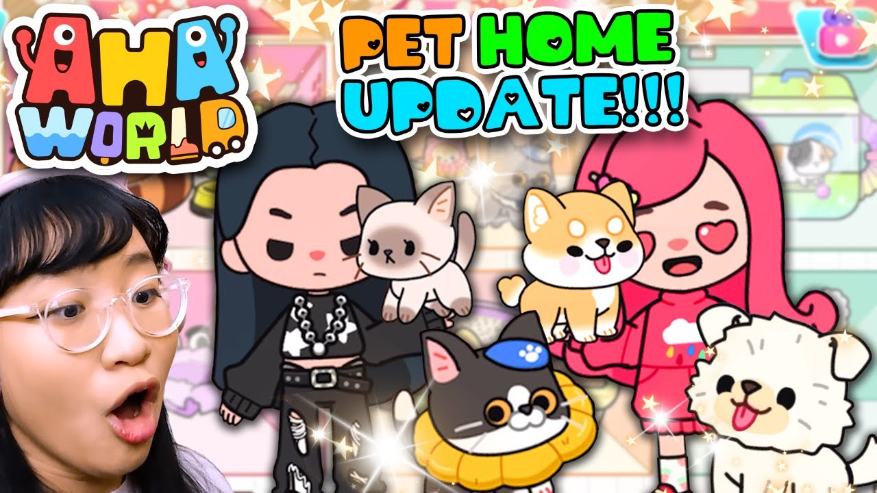 Aha World - Cherry gets a NEW PET?!!