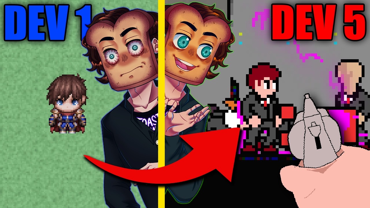 5 VS 5 DEVS Compete to Make the Best RPG Maker Game without COMMUNICATING