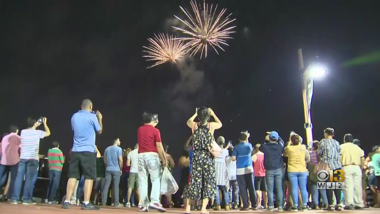 Fourth Of July Fireworks Return To Baltimore's Inner Harbor