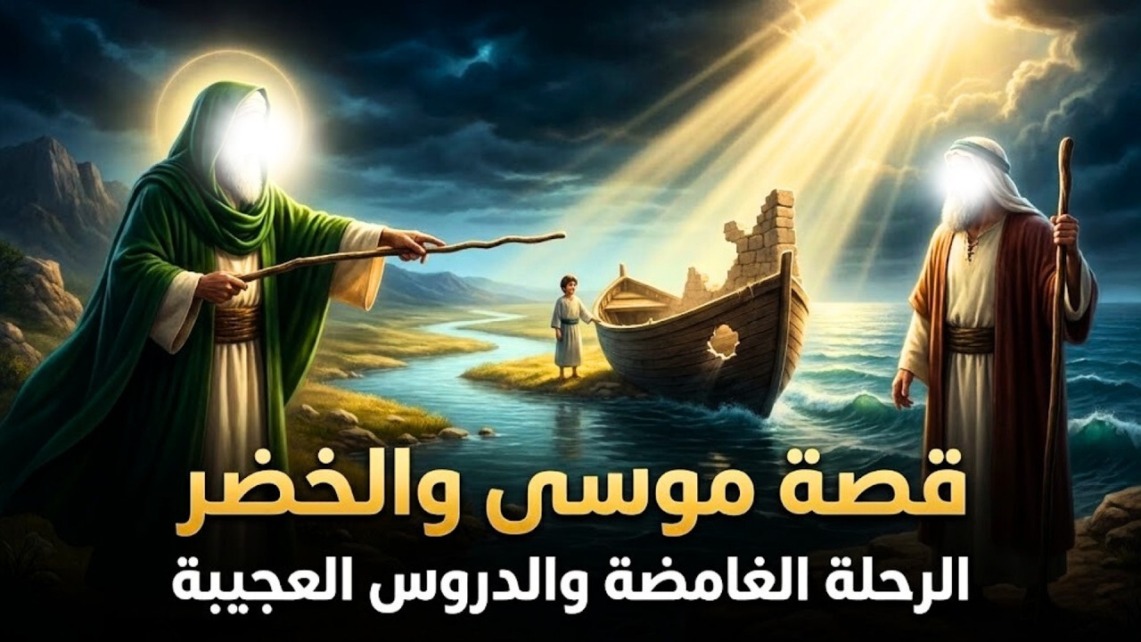 قصة موسى عليه السلام  و الخضر في القرآن الكريم كاملة | رحلة الحقيقة