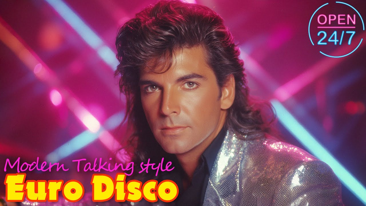 24/7 Best Disco Dance Songs of 80s 90s Legends - Golden Eurodisco Megamix - Best disco music 80s 90s