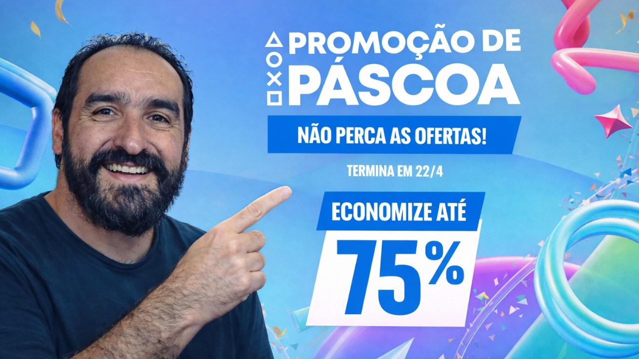 PROMO&Ccedil;&Atilde;O DE P&Aacute;SCOA NA PSN +5300 itens para PS4 e PS5 com desconto - Promo&ccedil;&atilde;o completa!