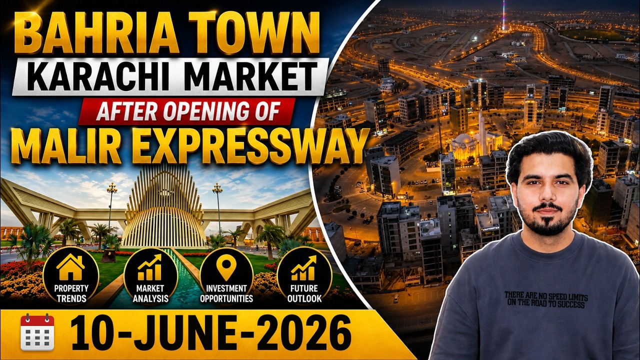 Bahria Town Karachi Market | After Opening of Malir Expressway | 10-June-2026