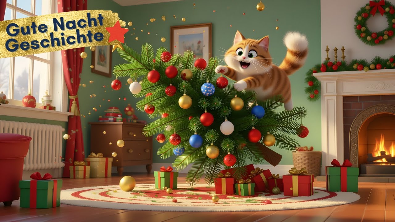 📖💫 Ein besonderes Weihnachtsabenteuer mit Muffin und Oma Frieda 🎧🐱🎄 | Sanfte Gute-Nacht-Geschichte