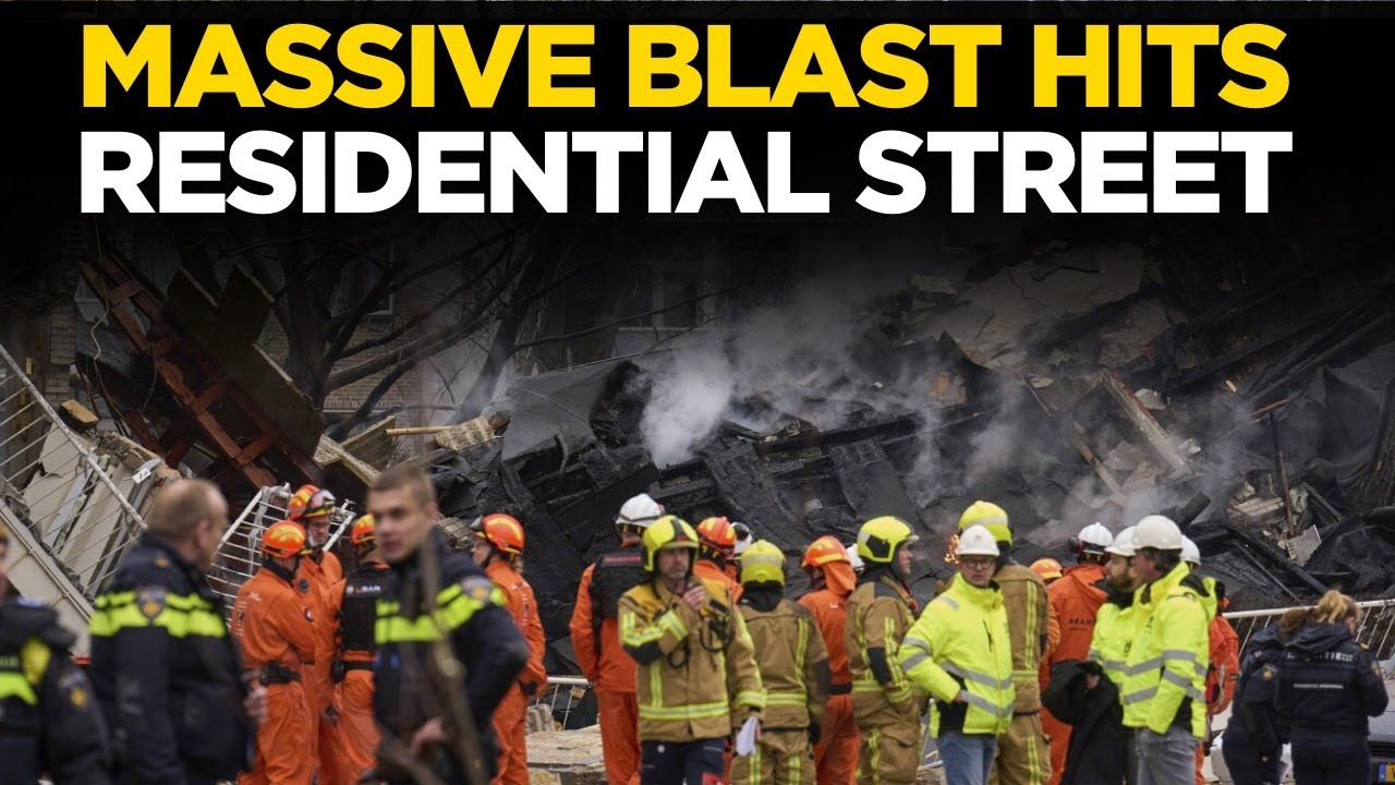 UTRECHT EXPLOSION LIVE | Breaking News: Major Blast Rocks Dutch City, Multiple Injuries Reported