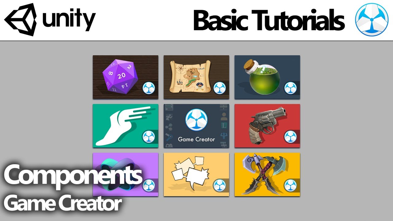 Unity Game Creator - Components