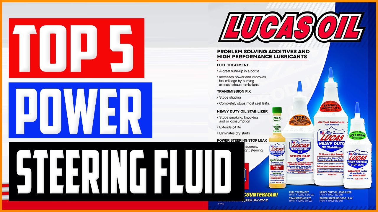Best Power Steering Fluid in 2020 [Top 5 Picks]