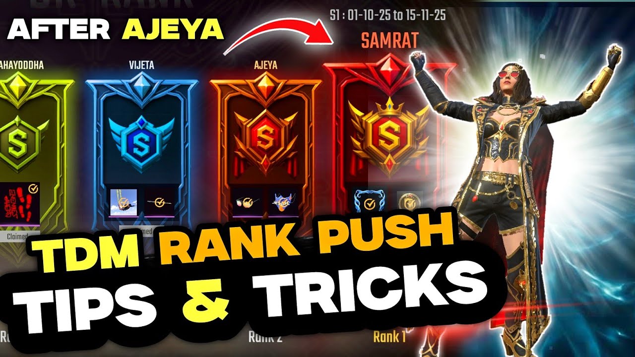 TDM Rank Push Tips & Tricks In Scarfall 2.0 &hearts;️ | TDM Rank Push After Ajeya To Samrat | Scarfall 2.0