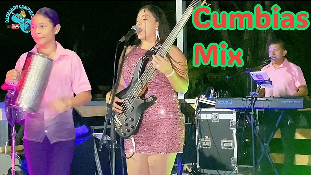 Remix De Cumbias Con La Estrellita Del Güiro En Vivo