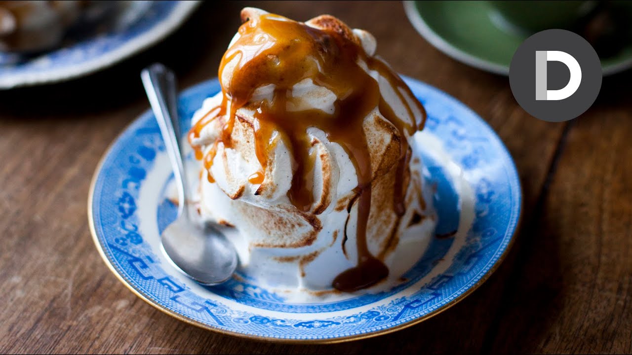 Mini Sticky Toffee Baked Alaska from Donal's Irish FEAST!