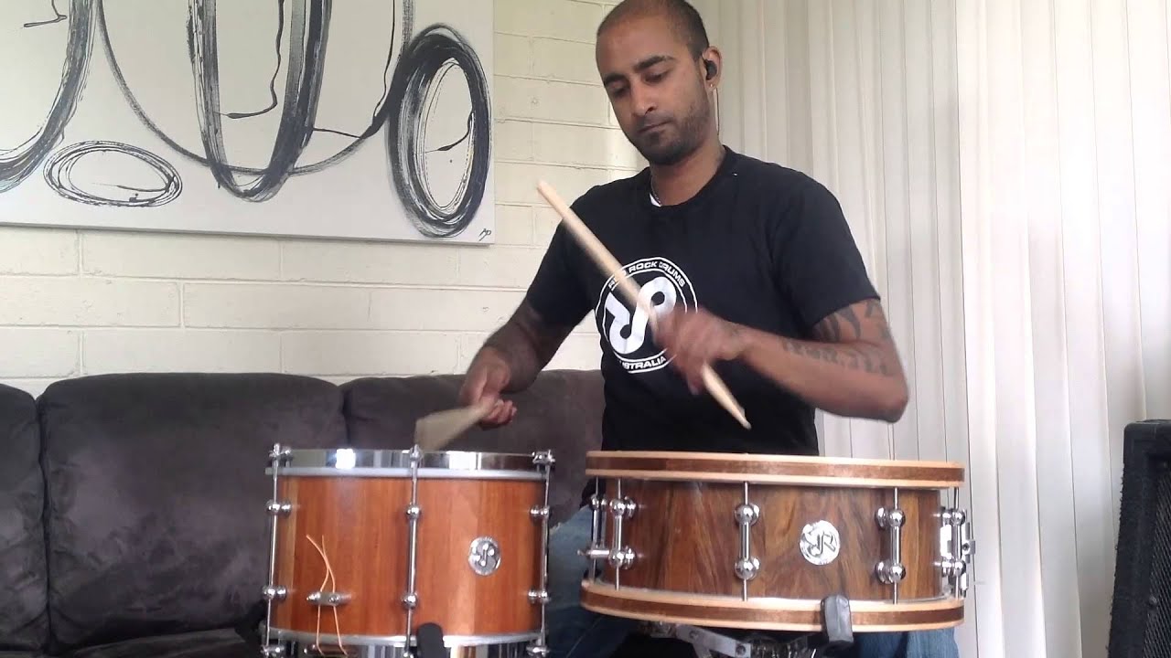 Red Rock Drums - Snare Demonstration II