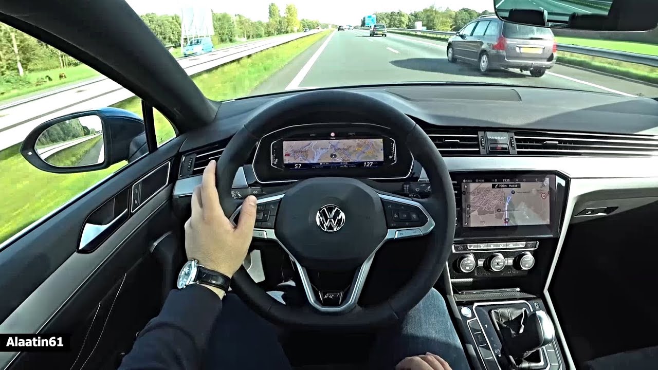 The New Volkswagen Passat 2023 Test Drive