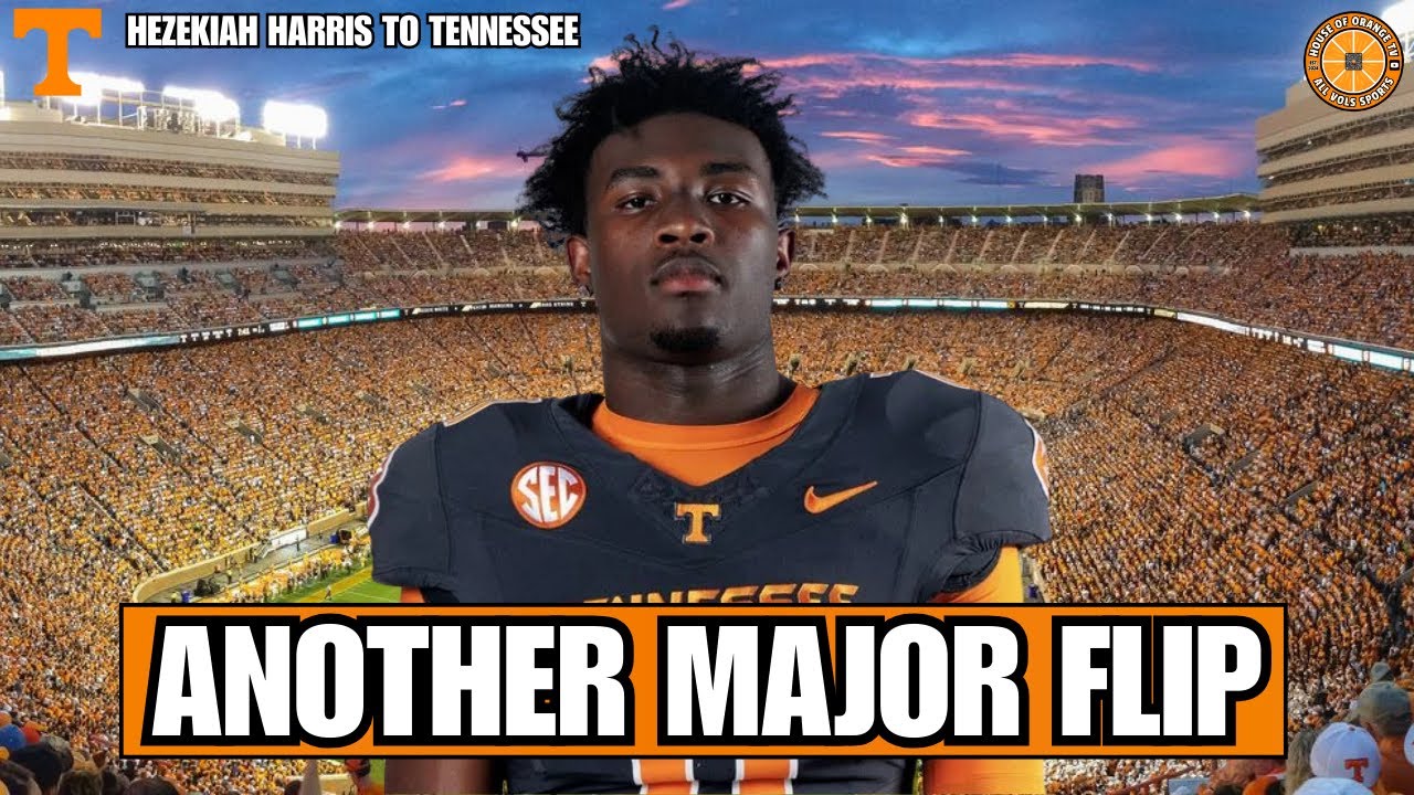Hezekiah Harris Flips to Tennessee | Tennessee Vols Football Recruiting