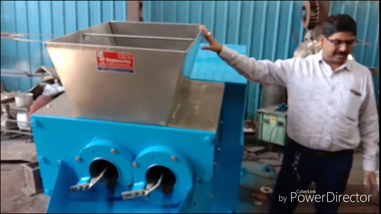Organic Fertilizer Pilot Granulator Machine-Double Roller|🛠|Organic Machine|⚙|Granules Machine|🌱|