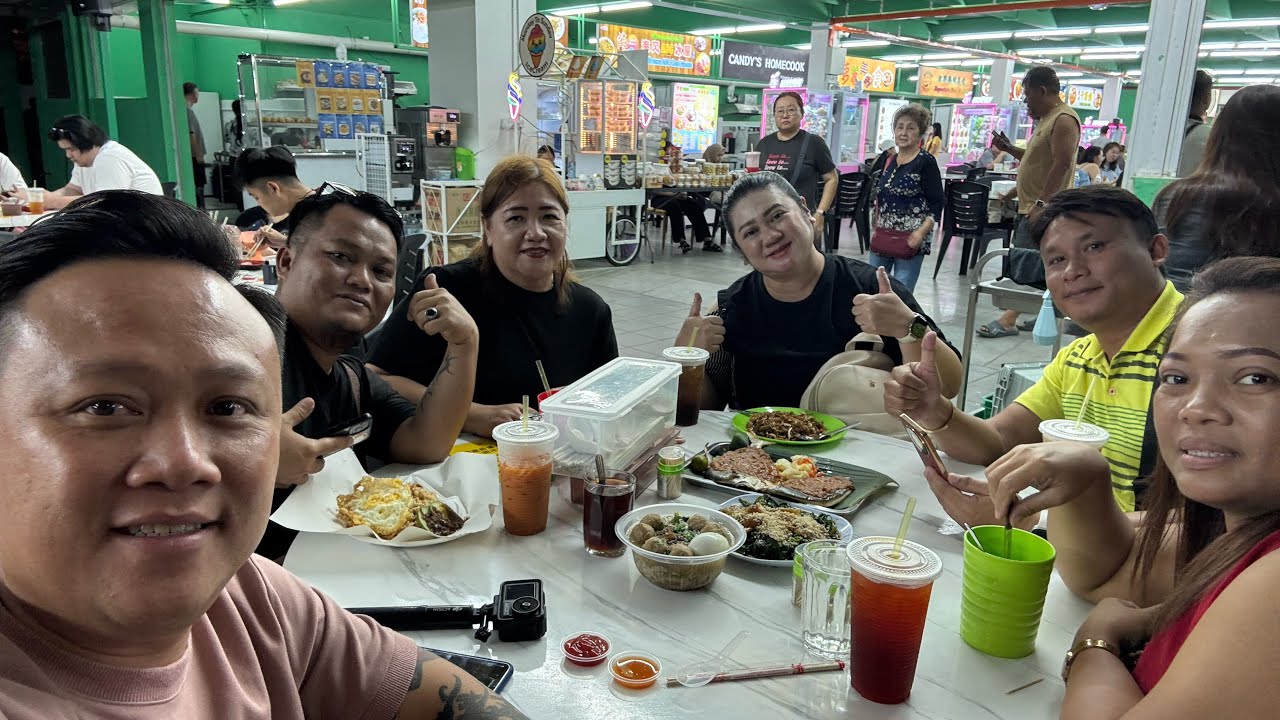 JALAN-JALAN CARI MAKAN DI MIRI // TANJUNG FOOD COURT BANYAK PILIHAN MAKANAN // 