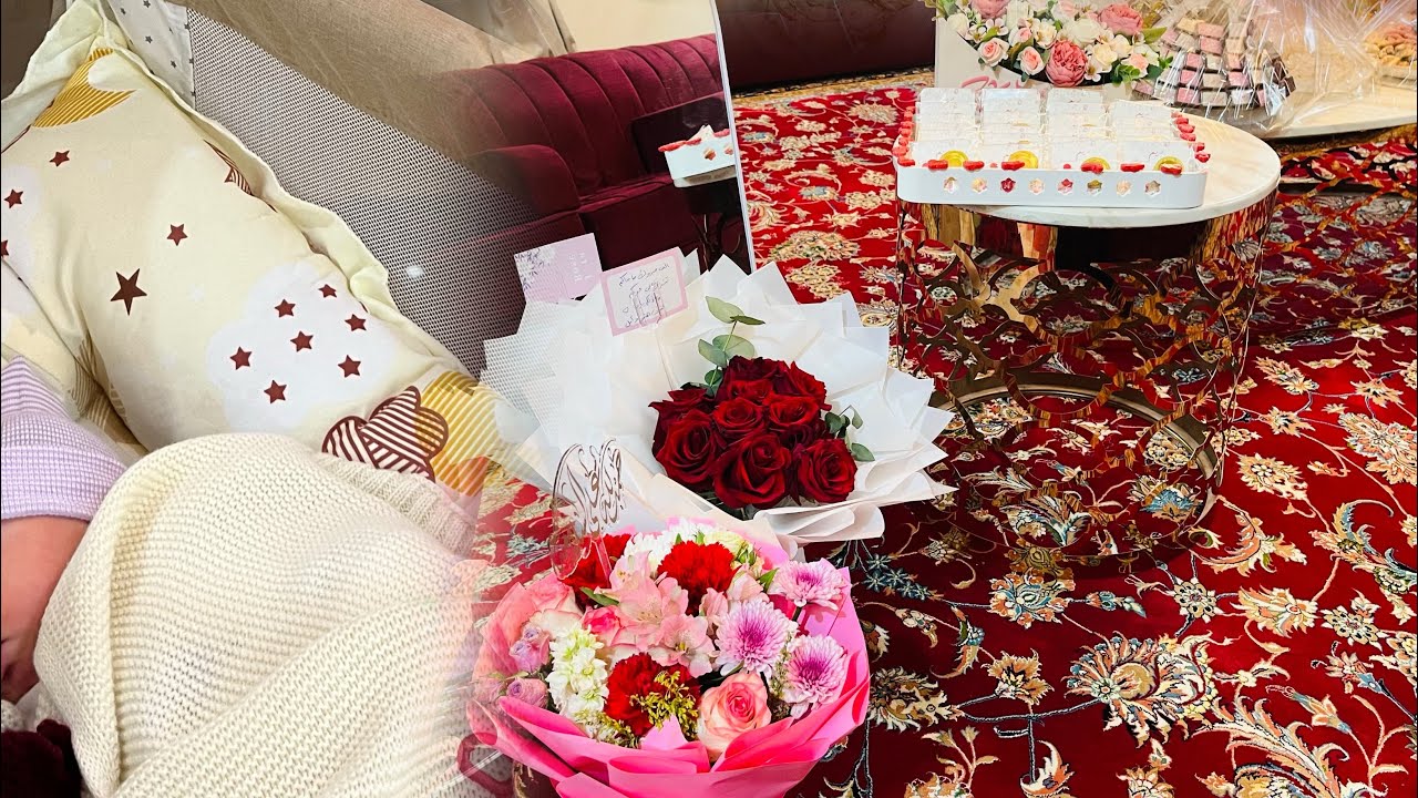 فلوق بسيط لإستقبال بنت اخوي الغاليه (حبيبة عمتها )🌹♥️