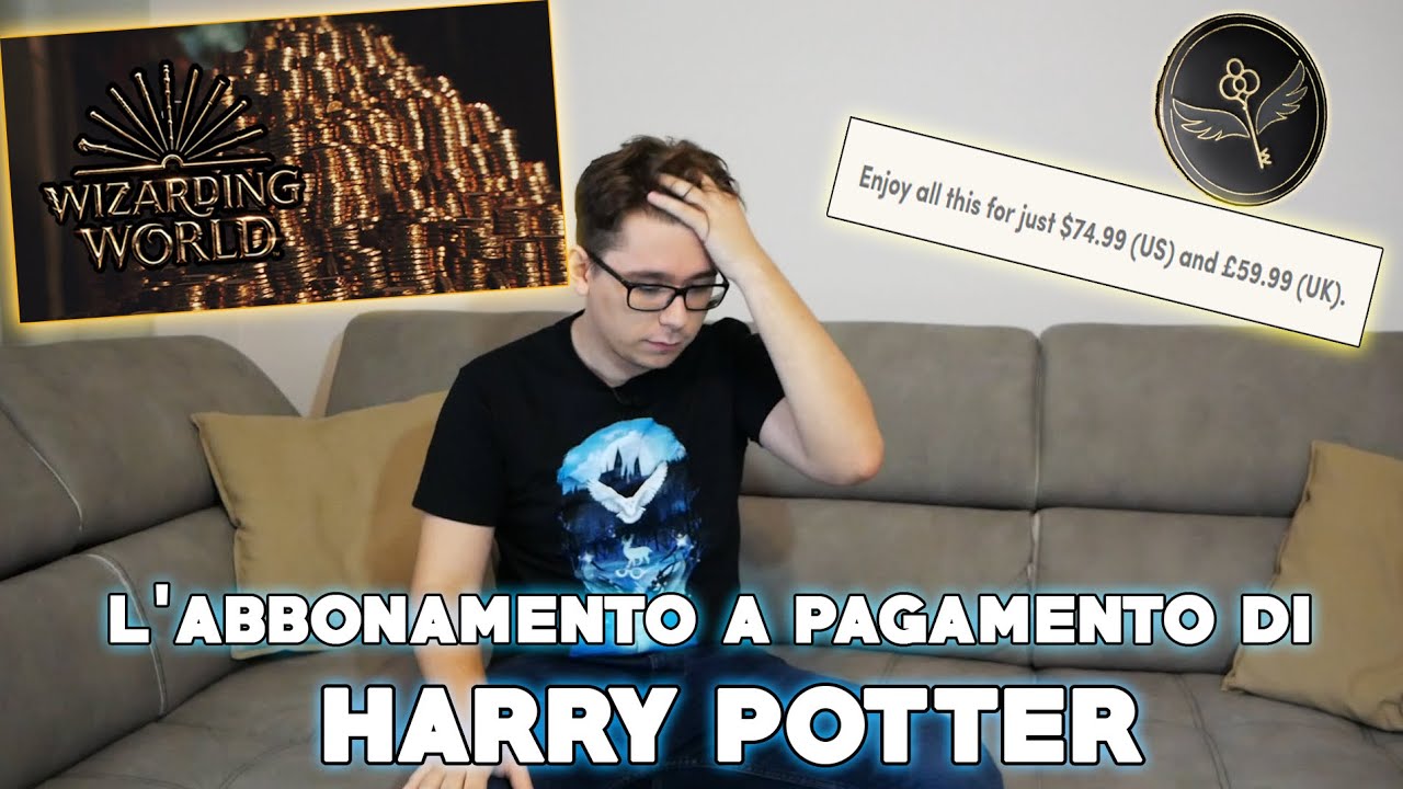 L'ABBONAMENTO a pagamento di HARRY POTTER? In arrivo WIZARDING WORLD GOLD