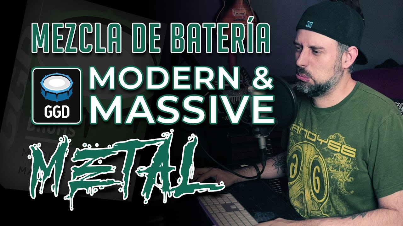Mezcla de Batería METAL usando GGD Modern & Massive 🥁