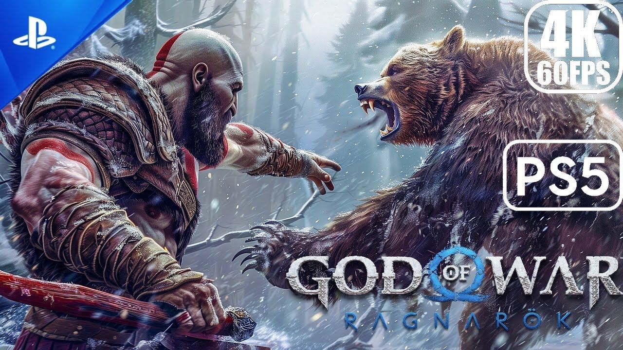 God Of War Ragnarok - Kratos vs Atreus(PS5 60FPS 4K)