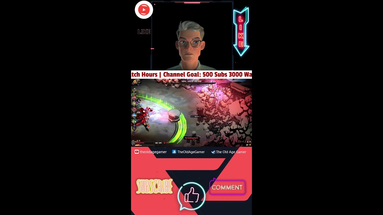 V 🔴LIVE | Watch The Old Age Gamer Play Hades Evening Session 23.02.2026