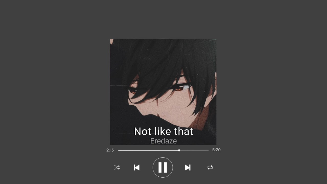 eredaze - not like that (slowed + reverb)