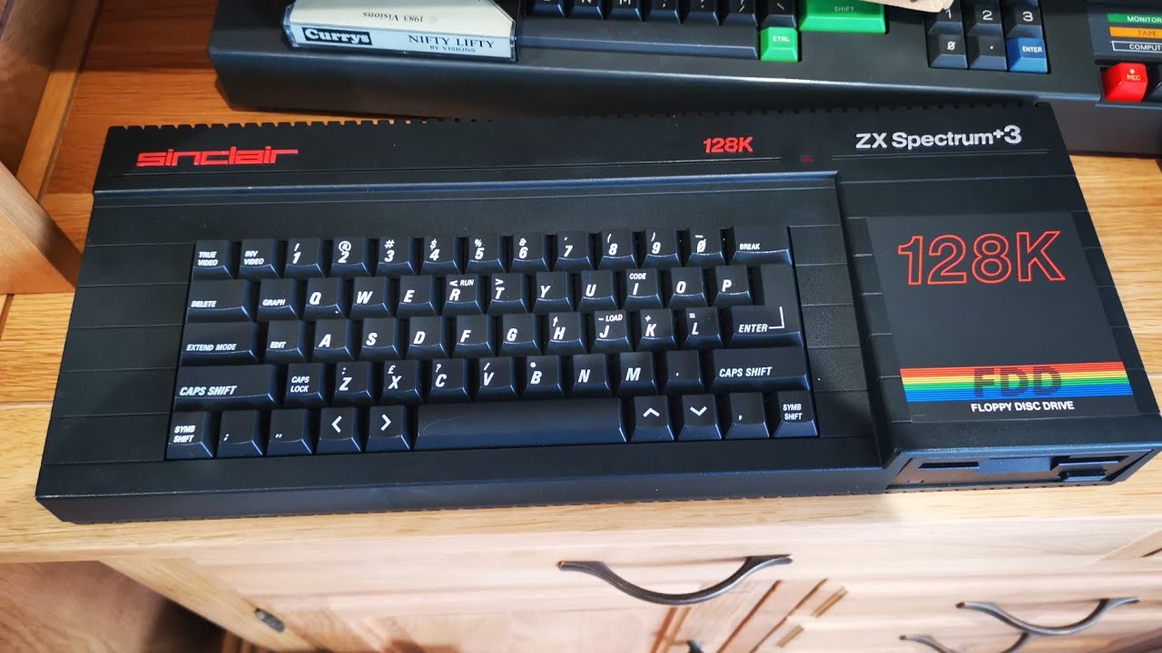 ZX Spectrum +3 Setup and Test