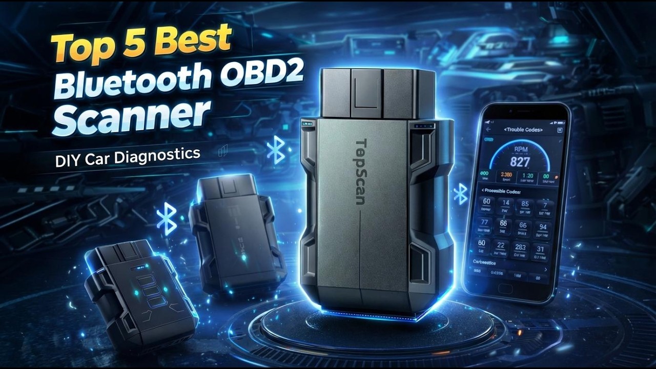 Best Bluetooth OBD2 Scanner 2026 – Top 5 Picks for Every Car Owner