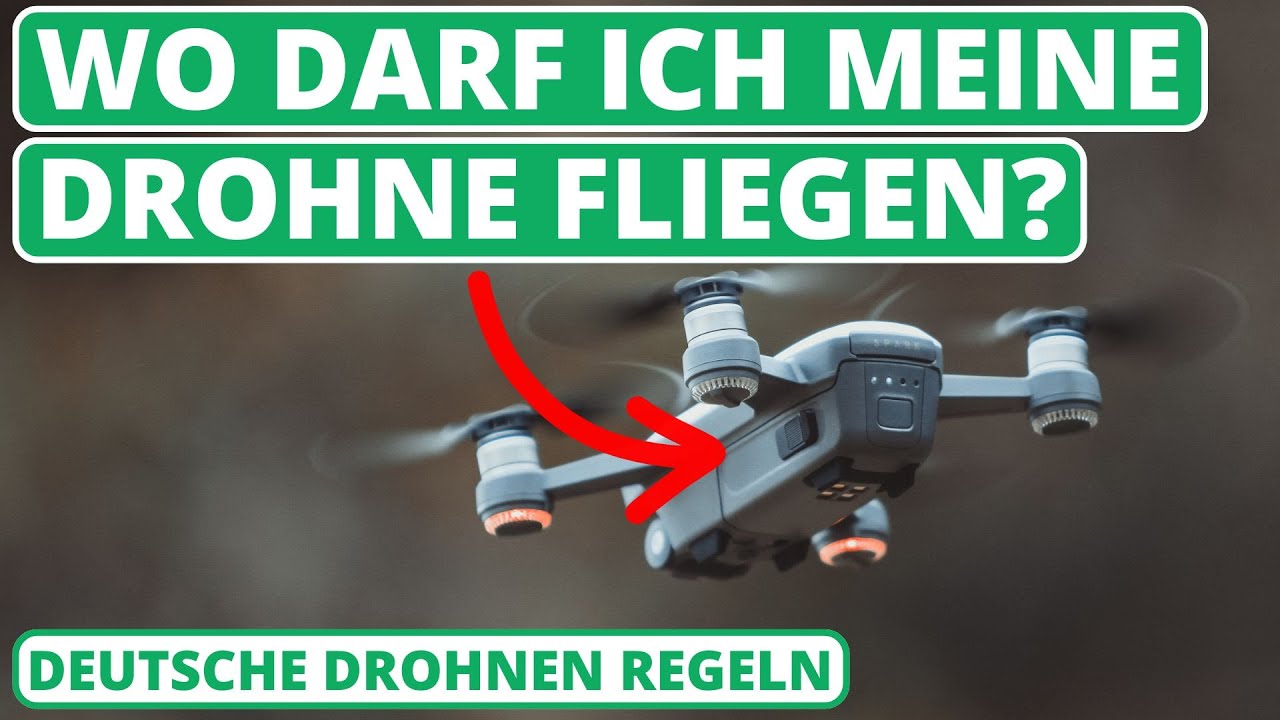 Wo darf ich meine Drohne fliegen?