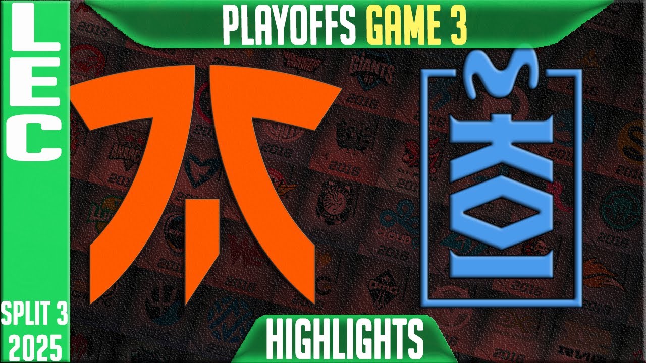 FNC vs MKOI Highlights Game 3 | LEC Playoffs Split 3 2025 | Fnatic vs Movistar KOI