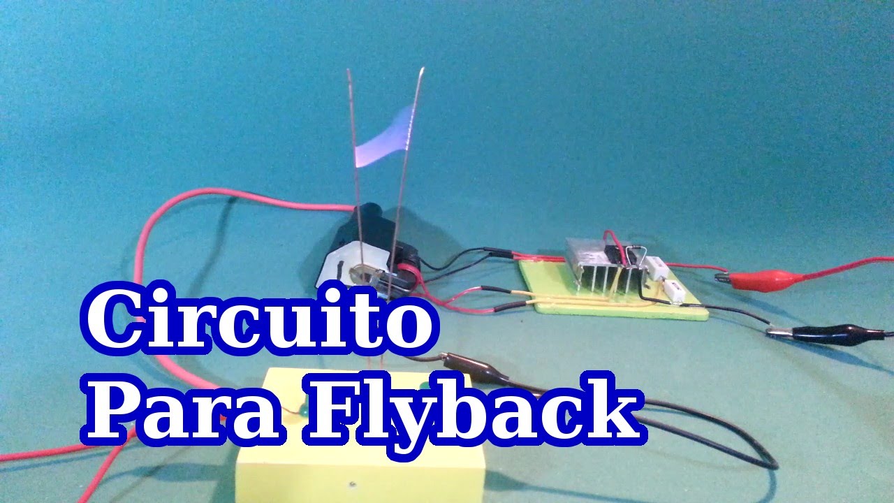Como Conectar un Flyback para Producir Alto Voltaje