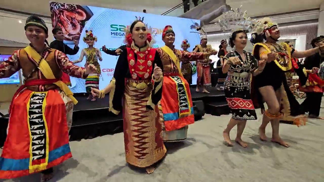 Sarawak Mega Fair Oct 2025 Tribal Dance 2