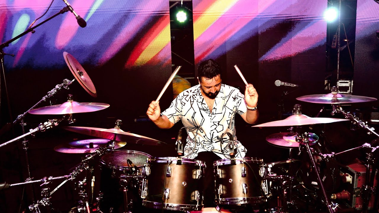 DrumCam | Clips from Vishal Mishra live | played by Nawaz Hussain