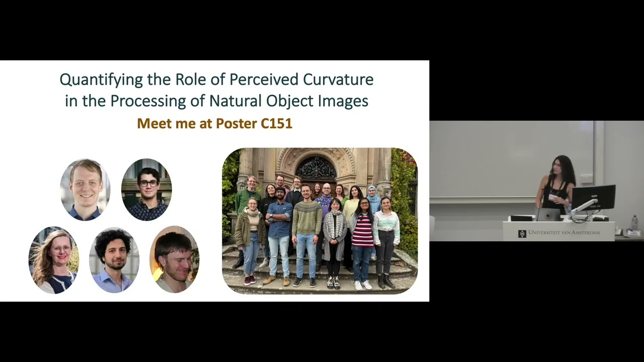 Contributed Talks: “Visual Processing in Brains and Models II” - CCN 2025