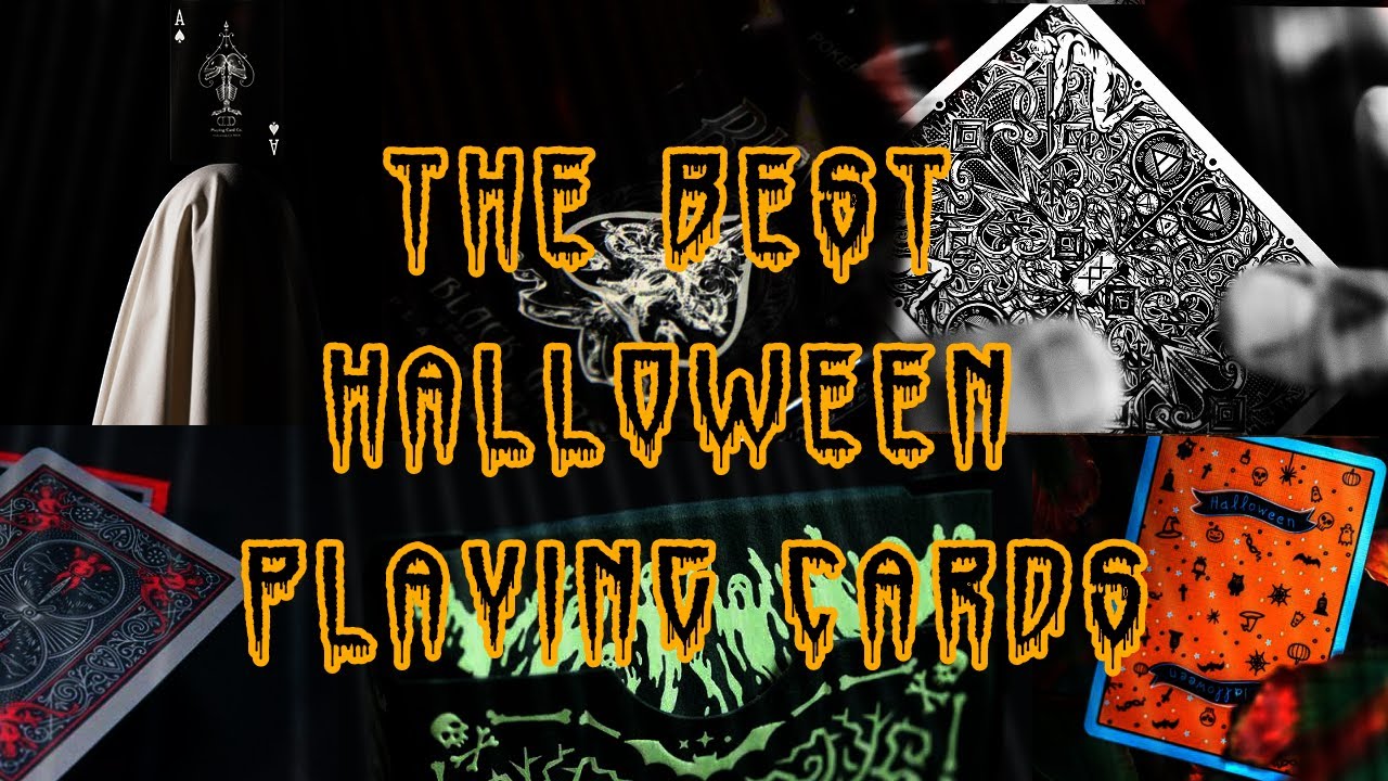 The Best Decks for Halloween!- Playing cards for the Spooky Season-