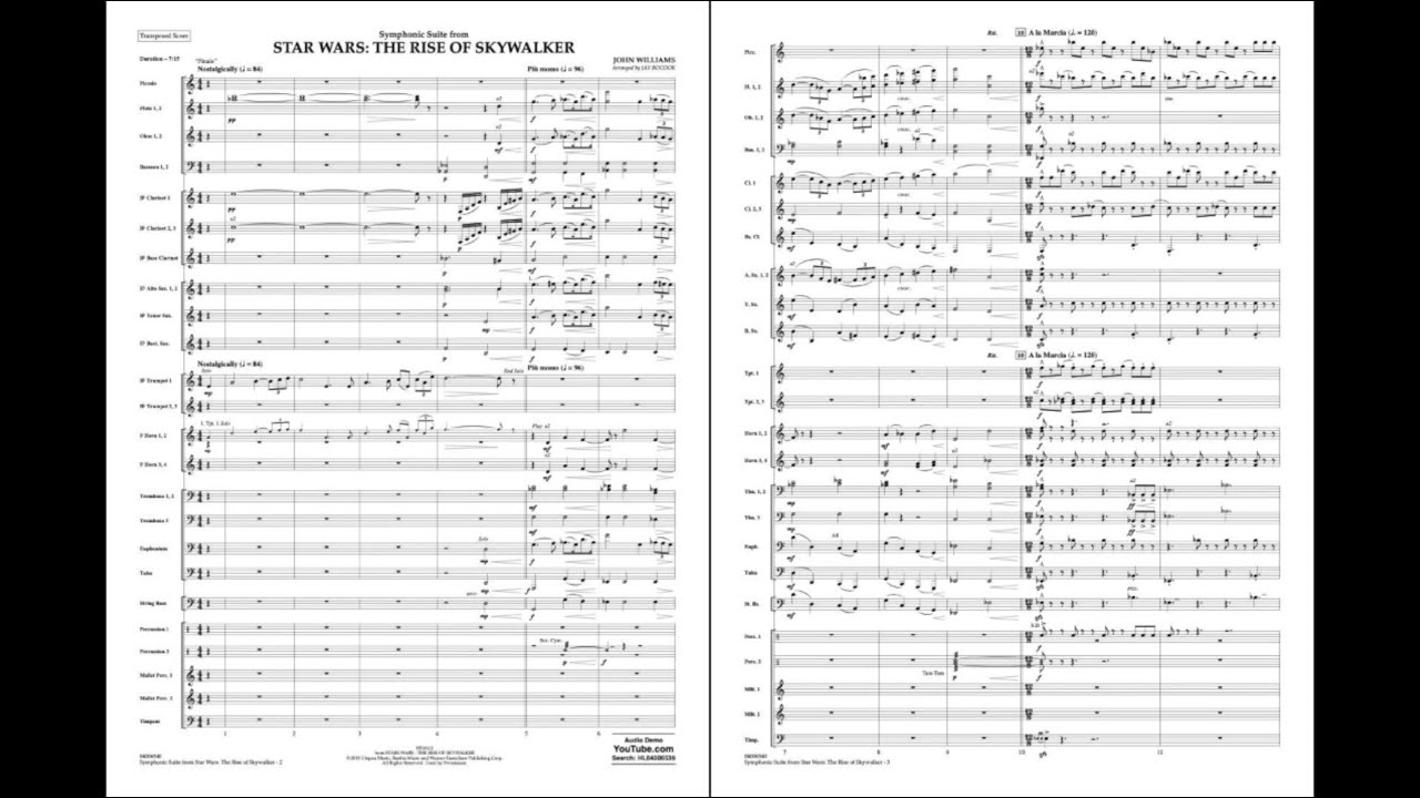 Symphonic Suite from Star Wars: The Rise of Skywalker by John Williams/arr. Jay Bocook