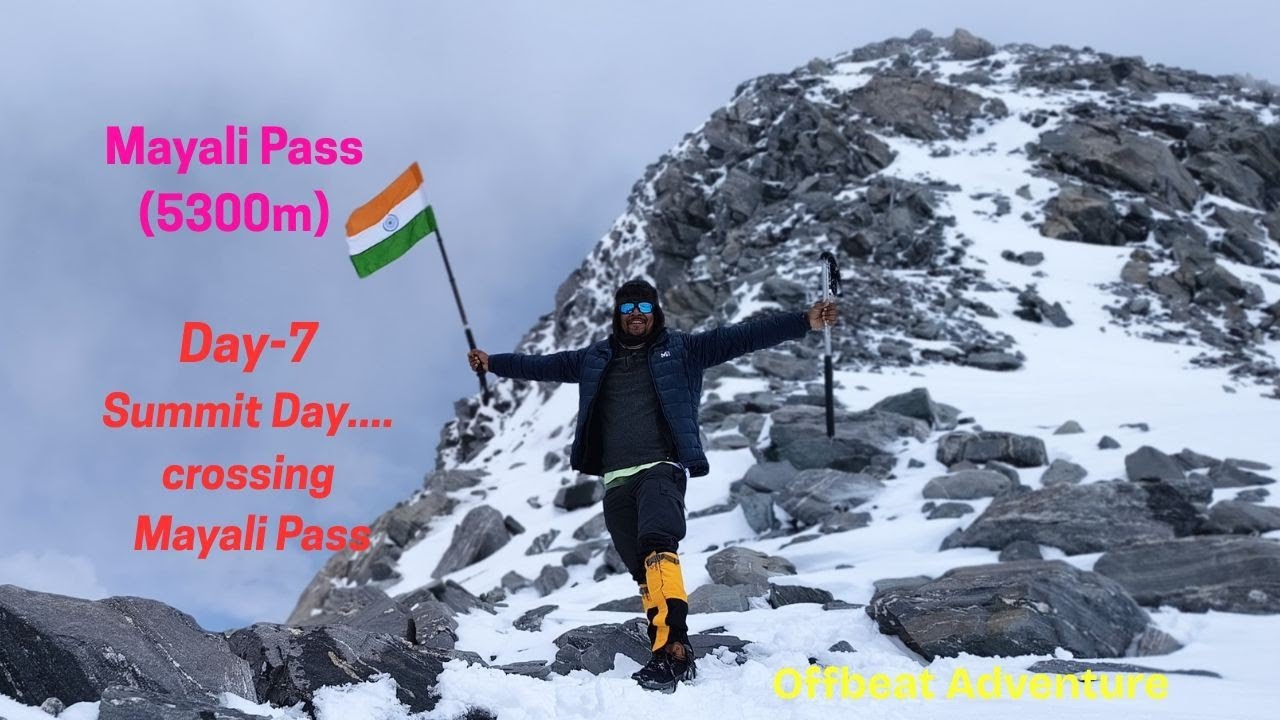 Mayali Pass(5300m): Summit Day