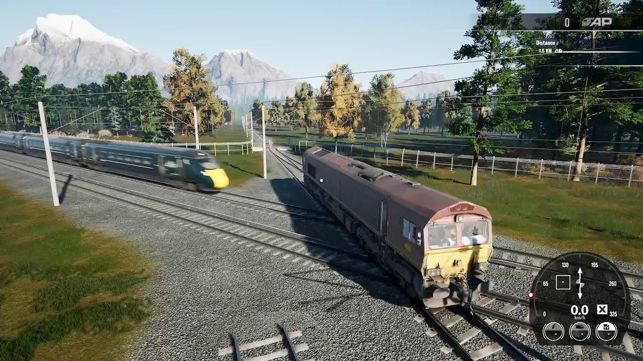 Train sim 6: Crashing a train #trains #trainsim #curiouskid #notwhatwasexpected