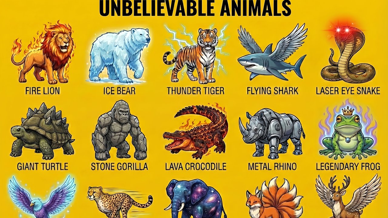 Unbelievable Animals That Actually Exist in Real Life