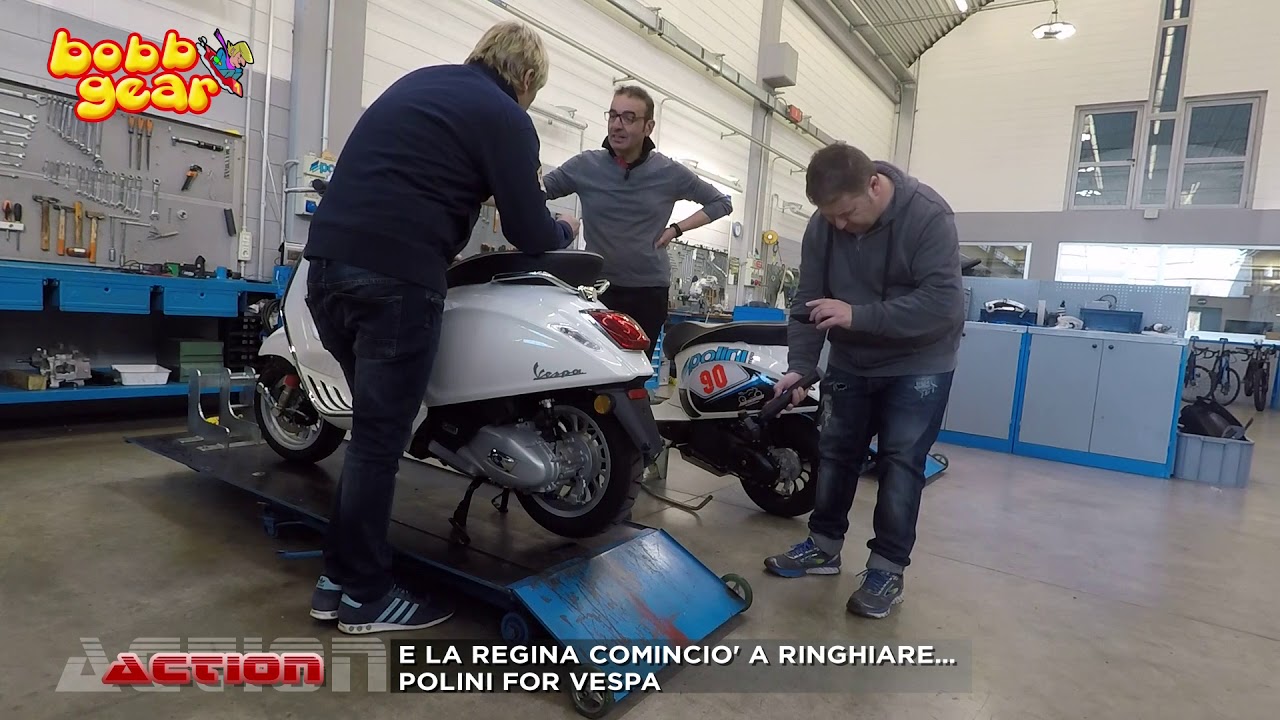 E LA REGINA COMINCIO' A RINGHIARE... POLINI FOR VESPA