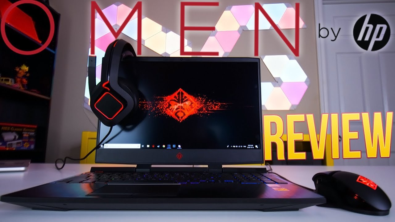 Обзор игрового ноутбука HP Omen с 15-дюймовым экраном — мощный и доступный игровой ноутбук.
