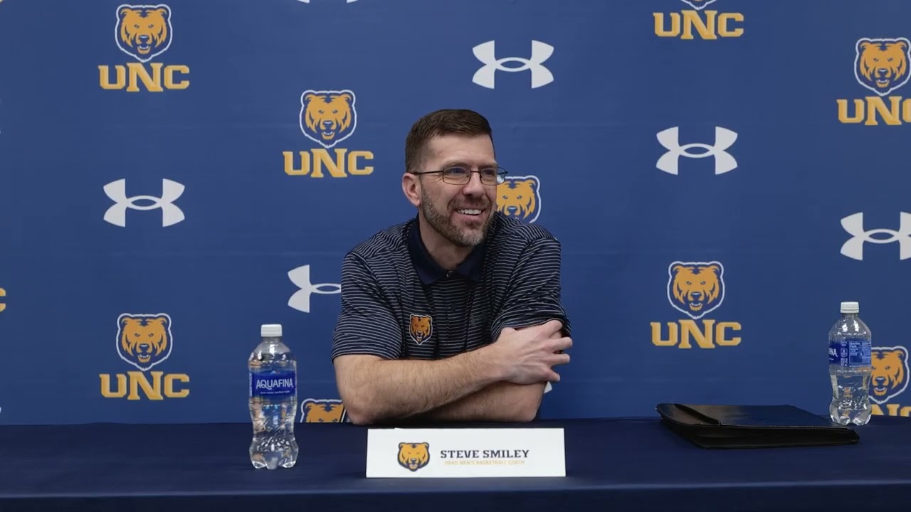 Steve Smiley, Quinn Denker and Ciara Piffarerio Press Conference vs Montana