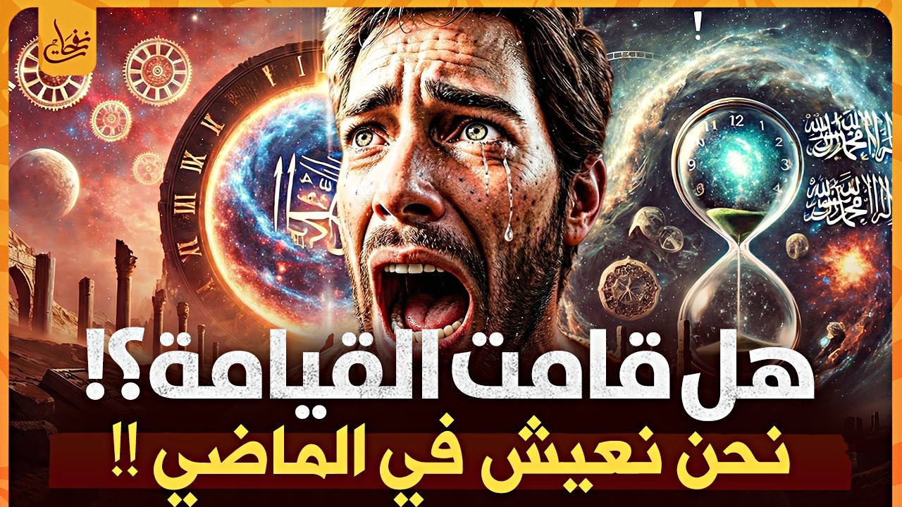 هل قامت القيامة ونحن نعيش فى الماضى ؟ سر الزمن فى القران ولماذا يتحدث عن المستقبل بصيغة الماضى!