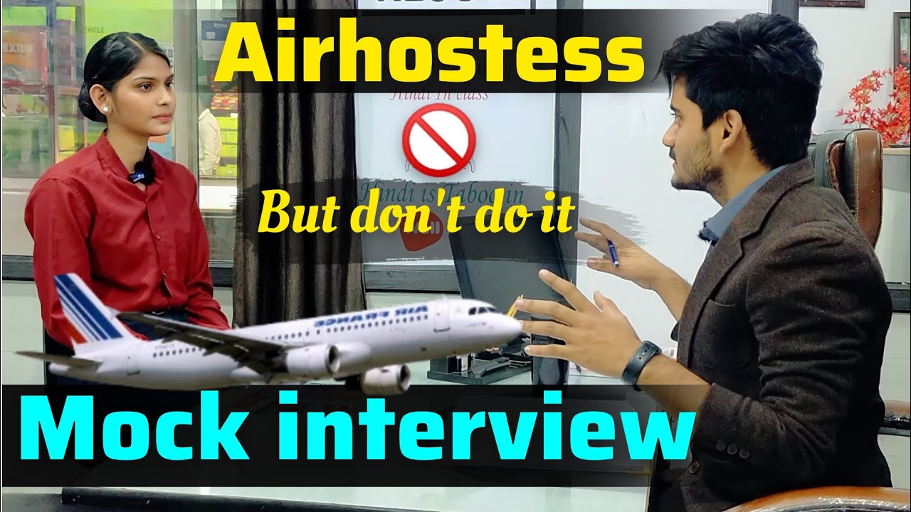 Mock Interview | How to Crack an interview | Cabin Crew Interview | Airhostess | WellTalk Institute