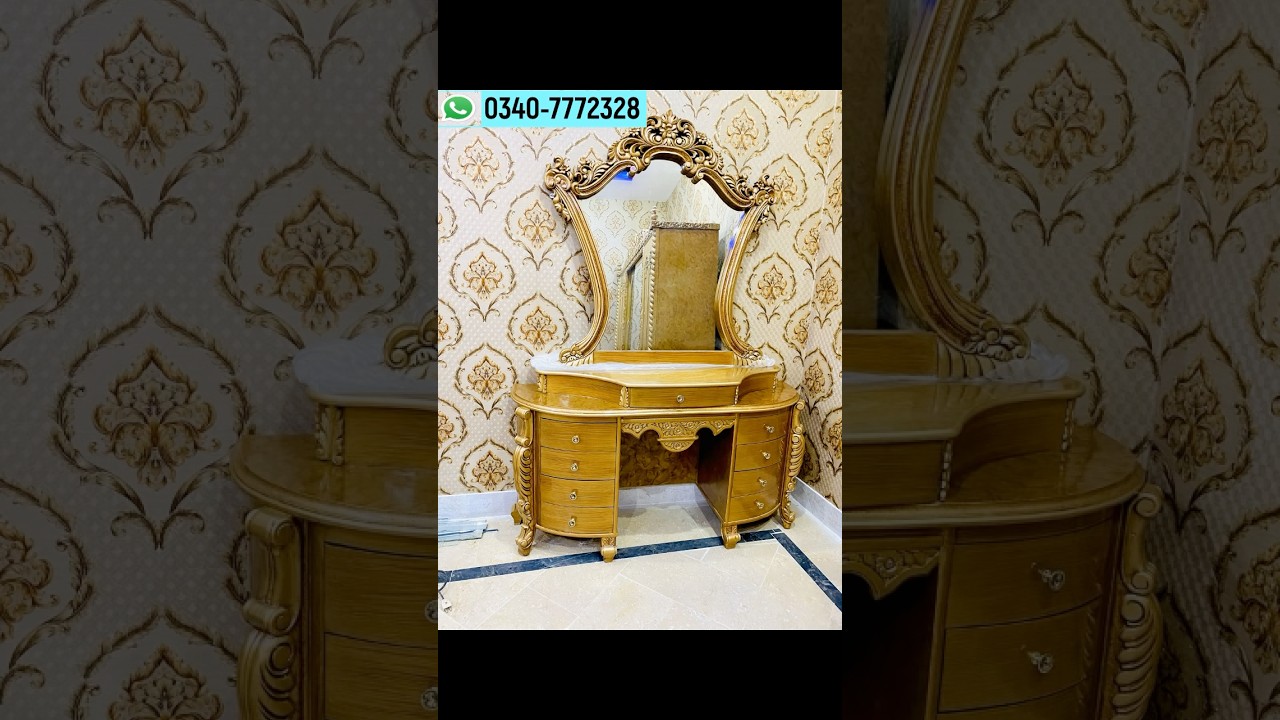 Wooden Chinioti Bed Design 2025 | New Sheesham Furniture Trends