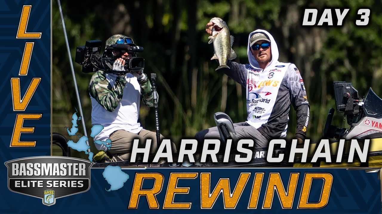 2024 Bassmaster Elite Series LIVE at Harris Chain — Day 3