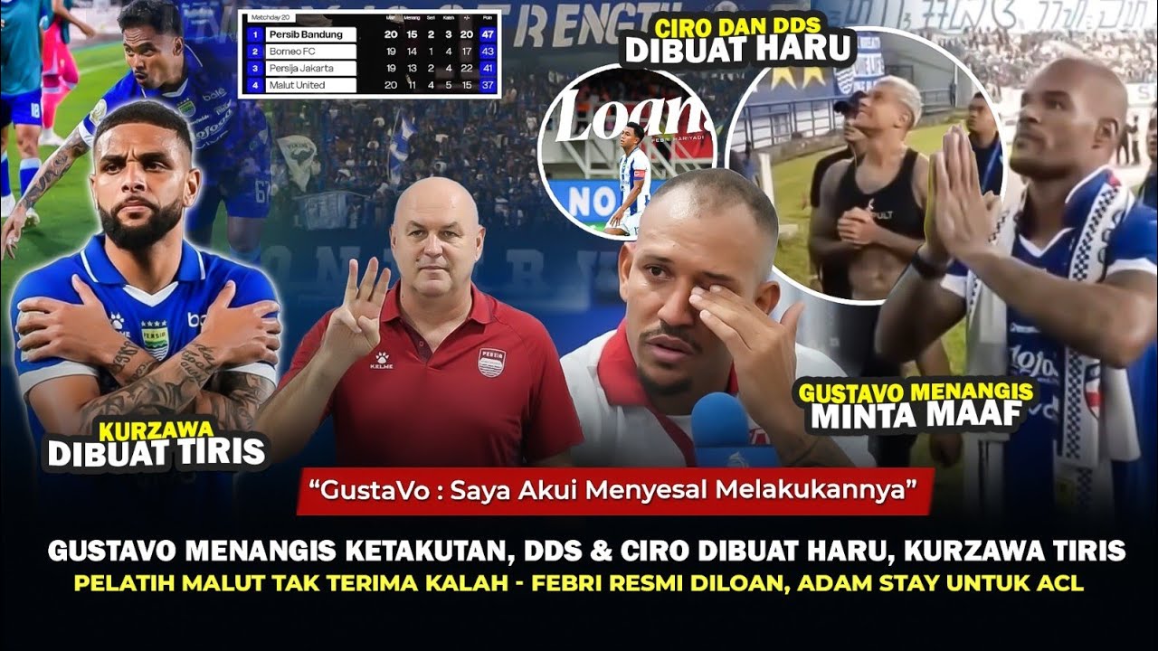 GUSTAVO MENANGIS KETAKUTAN,CIRO& DDS DIBUAT HARU BOBOTOH🔥KEJUTAN AKHIR TRANSFER,KURZAWA DIBUAT TIRIS